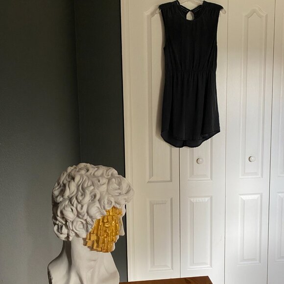 Faded Silk Mini Dress — Wild Garden Edit - Picture 3 of 7